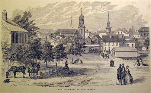 View of Malden, which borders Haywardville