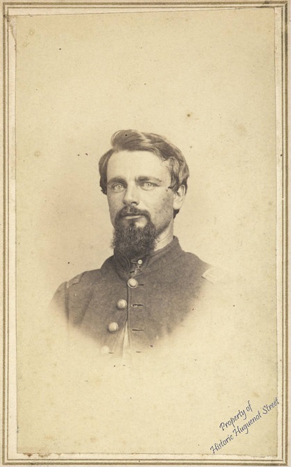Studio portrait of Johannes LeFevre, ca. 1860